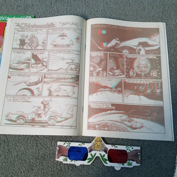 Underground Classics - Rip Off Press inc. 3D comic with glasses - Picture 3 of 4
